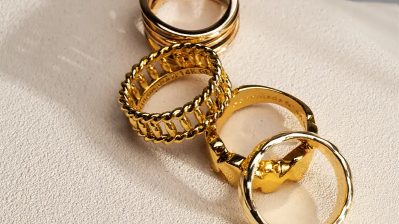 انگشتر طلای زنانه